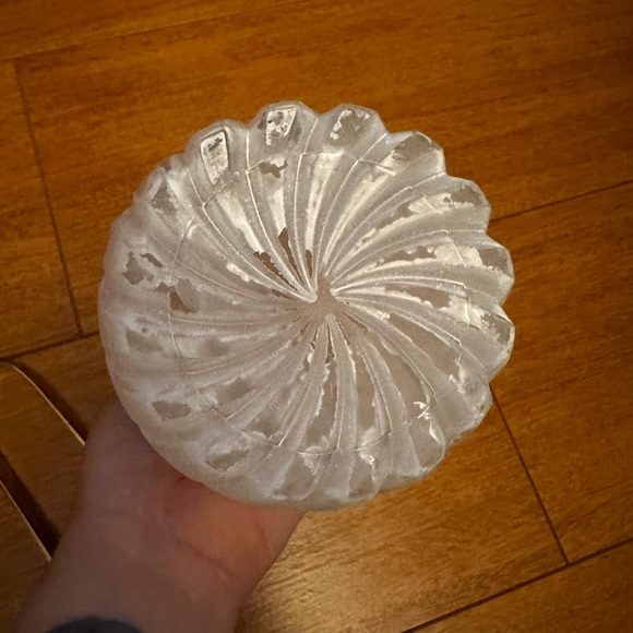 Creazioni Silvestri Arte Murano Crystal Ice Bucket Made In Italy, Floral & Gold - Picture 5 of 7